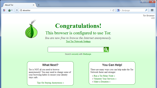 Tor Browser about